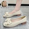 Zapatos planos de suela blanda para mujer 2024 Primavera Nueva Moda Casual Mocasines Zapatos sin cordones para Otoño