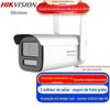 Câmera de vigilância Hikvision 4G para ambientes internos e externos, máquina de armas doméstica 2K HD, câmera de rede de visão noturna em cores