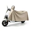 Impermeable para Vehículo Eléctrico Doble Persona 2 Personas Padre-Hijo Cuerpo Completo Anti-Lluvia Fuerte Ampliado Engrosado Bicicleta Eléctrica Adulto Femenino Capa de Lluvia Especial