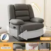 Sofá de Masaje Eléctrico Individual Multifuncional Espacio de Sala de Estar Silla Mecedora Reclinable Perezosa de Ocio Silla Giratoria Modelo Nuevo 2024