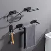 Estante de almacenamiento para baño sin taladro, portarrollos de papel higiénico, estante de acero inoxidable para papel higiénico, estante de almacenamiento para film de cocina