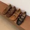 Zapatos Mary Jane de Moda para Mujer, Diseño de Moda Otoñal, Versátiles Zapatos de Salón Casuales Franceses con Lazo, Tacón Alto