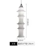 Tela de Seda Nórdica Bambú Candelabro Habitación Modelo Tatami Creativo Largo Distintivo Bambú Linterna Larga Nuevo Estilo Chino