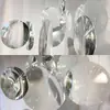 Espejo de boda de oblea de fantasía transparente con colgante de lentejuelas, decoración de escenario de boda, accesorios de techo interior, Espejo Mágico