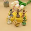 Artesanías de Lata de Colores de Característica Étnica de Xinjiang Adornos Pequeños Utensilios para Vino Regalos de Botella de Vino de Metal Regalos Conmemorativos