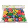 Brinquedos de mesa Qihui blocos de construção de plástico montados fabricantes digitais atacado brinquedos educativos para crianças brinquedos de jardim de infância materiais didáticos