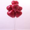 Globo Boda Globo Wholesale Doble Granada Corazón Rojo Globo Amor Globo Boda Habitación Compromiso Globo