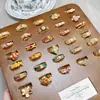 Anel Aberto Colorido Popular Vintage Retrô Esmaltado para Mulheres, Anel de Personalidade de Luxo Leve de Nicho