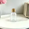 Atacado do Fabricante Frasco de Vidro para Perfume 100ml Portátil de Alta Qualidade Recarregável Grande Capacidade Borrifador de Pressão Frasco Vazio