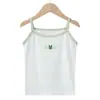 Chaleco de algodón fino de verano para niñas, top sin mangas para usar debajo, prenda exterior para bebé, camiseta sin mangas para niños