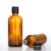 Frascos de vidro para óleos essenciais em estoque, frascos conta-gotas selados e à prova de luz com pontas de borracha, frascos de sérum espessados, frascos de vidro com dispensador para cosméticos