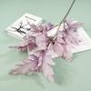 Nova flor artificial Pinheiro Pavão casamento salão de casamento teto alta estrada decoração de liderança folha combinando folha de planta verde de engenharia
