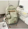 Mochilas Escolares para Estudantes Universitárias 2025 Novos Alunos do Ensino Médio Mochila de Viagem de Grande Capacidade Mochila Estilo Workwear para Computador para Homens