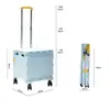 Carrito Plegable para Uso Doméstico, Compras de Supermercado, Entrega de Paquetes, Portátil, Elegante, Camping al Aire Libre, Caja Carrito para Picnic
