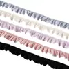 Falda plisada perlada Cinta Accesorios para el cabello DIY Fabricación de moños Cinta de encaje Decoración de flor Cinta de embalaje