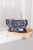 Nuevo Fresco Artístico Algodón y Lino Bordado Flor Bolsa Cosmética Alto Valor de Color Gran Capacidad Bolsa de Almacenamiento Portátil Monedero