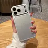 Funda de Alta Calidad Ag con Ventana Grande Adecuada para iPhone 18 Pro Max, Funda para Teléfono Apple 17, Funda de Color Sólido Mate 16/15