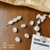 Cuentas Espaciadoras de Perlas de Imitación Acrílicas de Forma Irregular Barroca Materiales para Pulsera DIY Cadena de Teléfono Collar