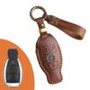 Adecuado para Mercedes-Benz GLK cubierta de llave Clase E Clase C R350 antiguo GL Clase E de alta calidad GLC estuche de cuero estuche protector hebilla