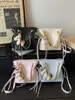 Bolsa de Ombro Fashion Estilo Chanel para Mulheres 2026 Nova Tendência Transfronteiriça Bolsa de Balde Acolchoada com Corrente Versátil Bolsa Transversal