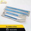 Adequado para 16 Bora soleira tira decorativa tira brilhante Bora para-choque porta-malas pedal de boas-vindas protetor anti-riscos
