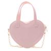 Bolsos para Mujer 2025 Verano Nuevo Moderno Moda Bolso de Gelatina Estilo Coreano Celebridad de Internet Más Fácil de Combinar Corazón Mini Bolso de Hombro Bandolera para Mujer