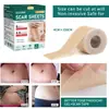 Parche Adhesivo para Cicatrices Bupy 1.5m Aclaramiento de Cicatrices en la Piel Cuidado de Heridas Parche de Silicona para Cicatrices Parche para Cicatrices Bupy