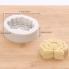 Auspicioso Ruyi mariposa Loto y otros modelos molde de silicona para pastel de luna helado molde de silicona para hornear pastel de mousse
