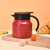 Tetera de acero inoxidable 316 personalizada con revestimiento separador de té, para uso doméstico o de oficina, con asa para conservar el calor, cafetera de prensa