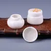Pote Selado Vintage Chinês Pote para Máscara em Pó de Medicina Chinesa Pote de Cerâmica de Hospital Chinês Pote de Armazenamento Frasco Pequeno para Pó de Medicina