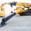 Grúa sobre orugas de 10 toneladas Grúa araña Equipo de trabajo todoterreno para instalación, elevación de materiales, transporte, rescate de emergencia y socorro en casos de desastre