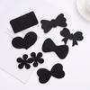 Joyería Adhesivo para Cabello Negro Lavar Cara Adhesivo para Cabello Roto Accesorios para Cabello Velcro para Niños Adhesivo para Flequillo Postizo Tocado Adhesivo Mágico