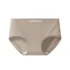 Ropa Interior de Verano para Mujer de Algodón Puro, Color Sólido Cintura Media 100% Algodón Entrepierna Antibacteriana Calzones para Niñas, Estilo Femenino