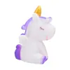 Adornos de Unicornio de Dibujos Animados, Muñecas de Vinilo, Decoraciones para Coche, Adornos para el Hogar, Dijes para Bolsos, Muñecas al por Mayor