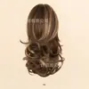 Comercio exterior europeo y americano Amazon peluca rizada estilo cascada cola de caballo para mujeres, estilo pinza de garra flor de pera rizada elegante cola de caballo alta peluca transfronteriza