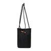 Bolso cruzado pequeño con patrón tejido para mujer, bolso vertical de alta gama para teléfono, simple y elegante, nuevo bolso de verano 2026 para mujer