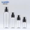 50ml75ml100ml250ml botella vacía de plástico transparente pet Botella de spray para tónico material de embalaje para puntos Xu Min