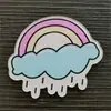 Broche de unicornio acrílico japonés y coreano insignia DIY pegatina para funda de teléfono accesorio para bolsa pin tendencia personalizada
