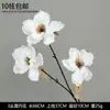 Flores Artificiales Blancas al por Mayor Boda Flores Blancas Arte Floral Materiales Florales Decoración Eustoma Flores de Seda Ramos Hortensia Rosas Blancas Flores Falsas