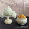 Adornos de Guanyin de Piedra Noctilucente Guanyin Bodhisattva Seguro Muebles para el Hogar Adornos para la Entrada de la Sala de Estar Artesanías Hechas a Mano