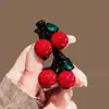 Pinza Decorativa Pequeña de Garra Estilo Coreano Pinza Lateral Suave Pinzas para Fijar Mechones Rebeldes Accesorios Simples para el Cabello