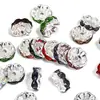 Nuevas Cuentas de Rhinestone Coloridas con Forma de Ola de 20 mm de Tamaño Grande para Bolígrafo de Cuentas DIY, Cadena para Teléfono