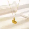 [Collar + Pulsera + Pendientes] Diseño de Nicho Personalizado Europeo y Americano Transfronterizo Conjunto de Joyería de Acero de Titanio Estilo Frío Venta al por Mayor