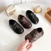 Zapatos para Niñas 2026 Nuevo Primavera Zapatos de Cuero para Niños Estilo Británico para Niños Mocasines de Suela Suave Zapatos Individuales para Bebé Birkenstock