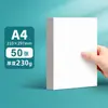 Papel Cartão Branco Holandês A4/A3/8K/4K Espessado 300g Papel Cartão Rígido para Desenho Artístico Transfronteiriço e Cartazes Manuscritos