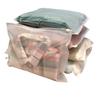 Bolsas con Cierre Frosted de CPE, 100 Piezas, con Impresión de Logo, Bolsas de Plástico Pe Transparentes para Empaque de Ropa, Ropa Interior y Pantalones, Espesadas