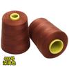 Linha de Costura Poliéster Alta Velocidade Marca Lafeng 20S/2 Linha Média Espessa 604 Linha para Couro Bagagem 202 Linha Máquina de Costura Branco