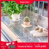 Atacado Janela Anti-Roubo de Varanda Placa de Fixação de Aço Inoxidável 304 Proteção Anti-Gato para Peitoril de Janela Grade de Proteção de Placa Perfurada Rede Anti-Roubo