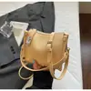 Bolso Caja Textura Lujo Nicho Patrón Lichi 2026 Nuevo Versátil Moderno Bolso Cuadrado Pequeño Hebilla de Cierre Bolso de Hombro Único Bolso Cruzado