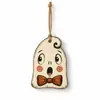 Pendente Colorido de Madeira Impresso para Halloween Abóbora Gato Preto Fantasma Múmia Pequenos Enfeites Decoração de Parede de Casa Galho